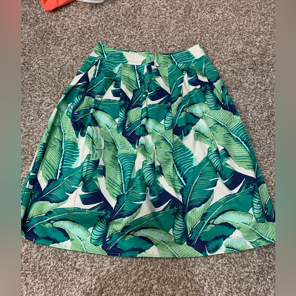 Blue Rain Women’s Leaf A-Line Skirt